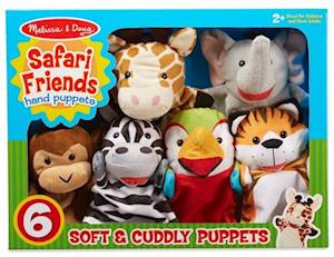 Cover for Melissa &amp; Doug · Safari Buddies Hand Puppets (19118) (Lelut) (2021)