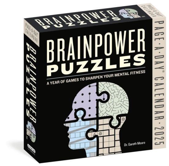 Dr. Gareth Moore · Brainpower Puzzles Page-A-Day® Calendar 2025: A Year of Games to Sharpen Your Mental Fitness (Kalender) (2024)