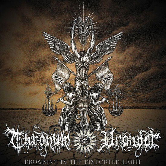 Cover for Thronum Vrondor · Drowning in the Distorted Light (CD) (2025)