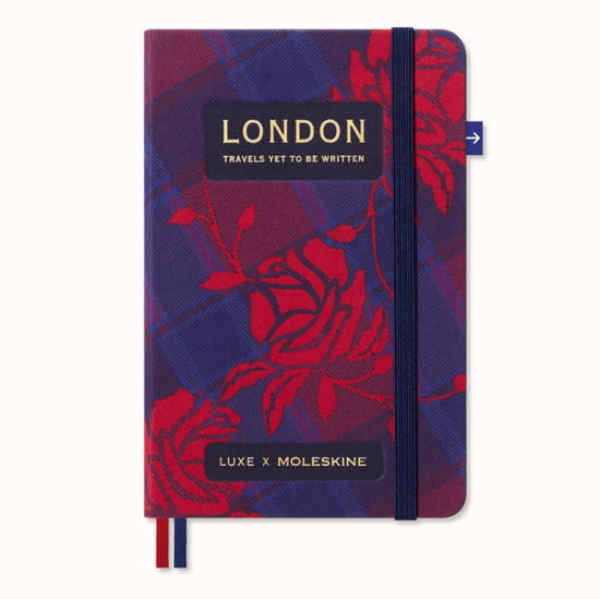 Cover for Luxe X Moleskine City Notebook London (Paperback Book) (2024)
