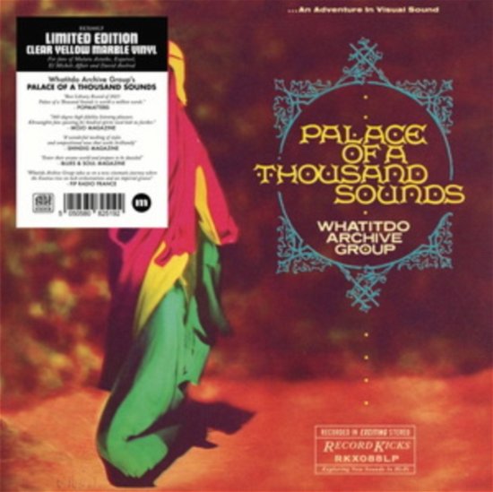 Cover for Whatitdo Archive Group · Palace Of A Thousand Sounds (Clear Yellow Marble Vinyl) (LP) (2024)
