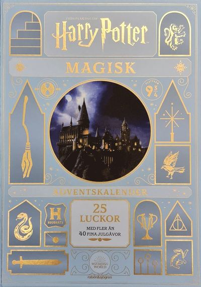 Cover for J. K. Rowling · Harry Potter Magisk adventskalender : 25 luckor med fler än 40 fina julgåvor (MERCH) (2021)