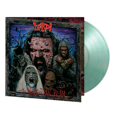 Cover for Lordi · The Monsterican Dream (LP) [Green Coloured edition] (2025)