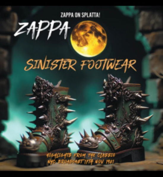 Cover for Frank Zappa · Sinister Footwear (Aqua / Green Splatter Vinyl) (LP) (2024)