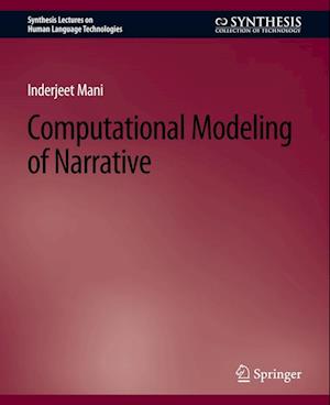 Cover for Inderjeet Mani · Computational Modeling of Narrative (Buch) (2012)