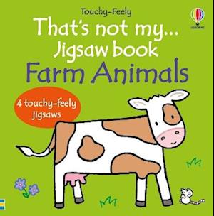 Cover for Fiona Watt · That's not my... jigsaw book: Farm Animals - THAT'S NOT MY® (Board book) (2026)