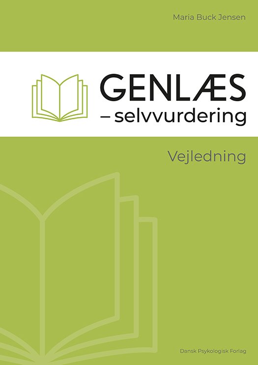 Cover for Maria Buck Jensen · Genlæs - Selvvurdering. Vejledning (Sewn Spine Book) [1st edition] (2024)
