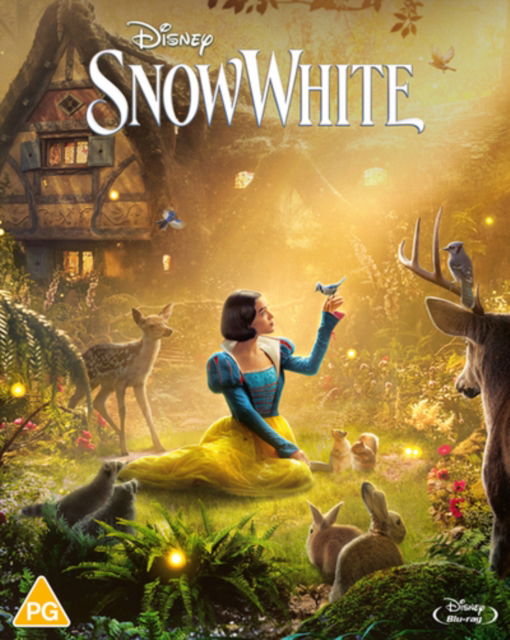 Cover for Snow White Live Action BD · Disneys Snow White (Blu-Ray) (2025)