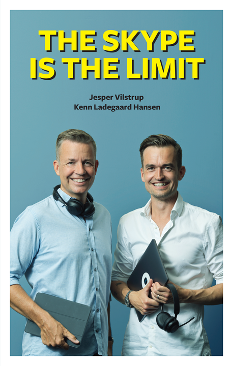 Cover for Jesper Vilstrup · The skype is the limit (Book) (2020)