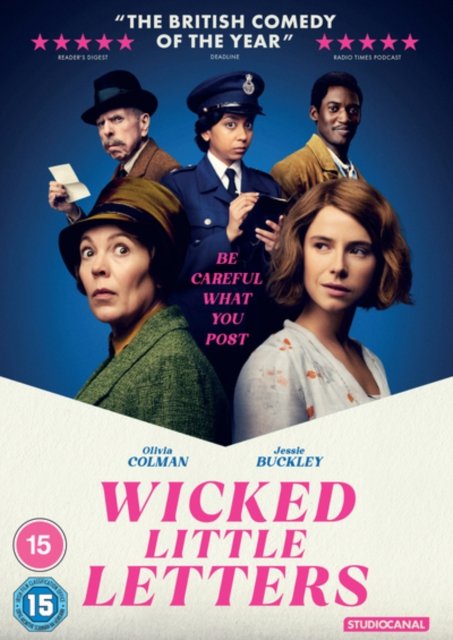 Cover for Thea Sharrock · Wicked Little Letters (DVD) (2024)