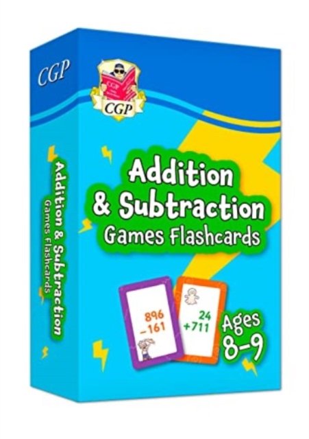 Cover for CGP Books · Addition &amp; Subtraction Games Flashcards for Ages 8-9 (Year 4) (Hardcover Book) (2022)