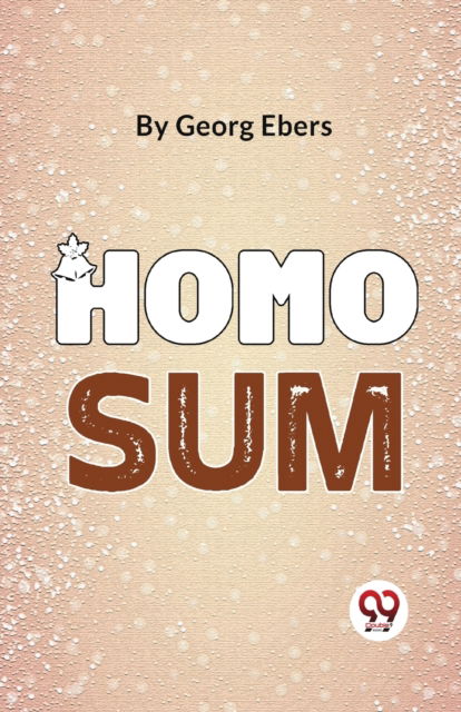 Cover for Georg Ebers · Homo Sum (Taschenbuch) (2023)