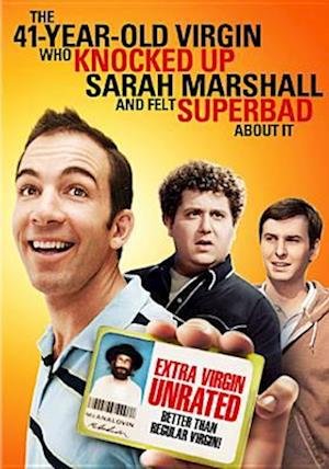 Cover for The 41-Year-Old Virgin Who Knocked Up Sarah Marshall and Felt Superbad About It (DVD) (2010)