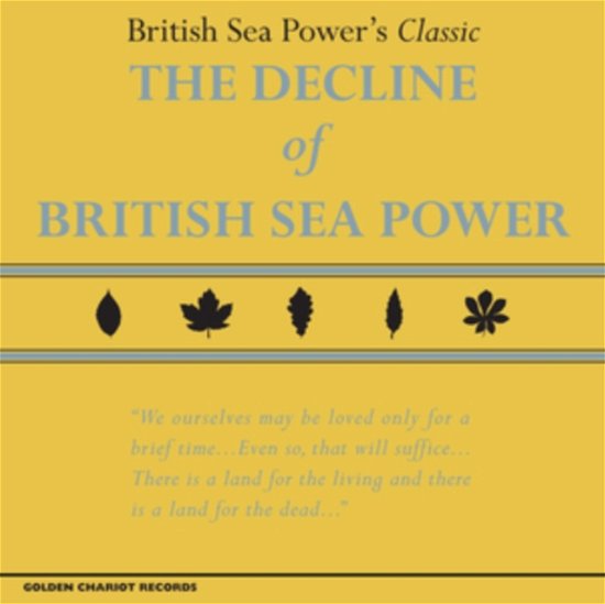 Cover for British Sea Power · The Decline Of British Sea Power (Yellow Vinyl) (LP) (2024)