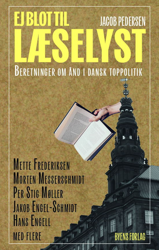 Cover for Jacob Pedersen · Ej blot til læselyst (Sewn Spine Book) (2025)