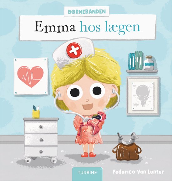 Cover for Federico Van Lunter · Emma hos lægen (Hardcover Book) [1er édition] (2024)