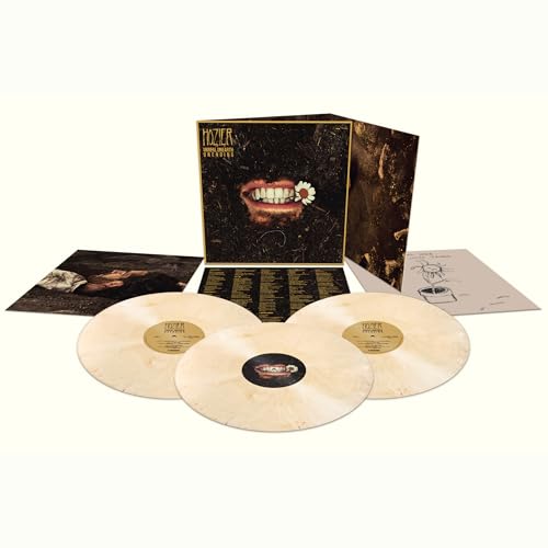 Cover for Hozier · Unreal Unearth Unending (LP) [Deluxe White Vinyl edition] (2024)