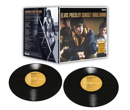 Cover for Elvis Presley · Sunset Boulevard (LP) (2025)