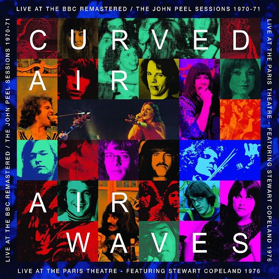 Cover for Curved Air · Airwaves - Live at the Bbc Remastered / Live at the Paris Theatre (LP) (2023)