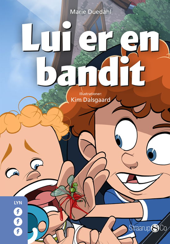 Cover for Marie Duedahl · Lyn: Lui er en bandit (Hardcover bog) [1. udgave] (2025)