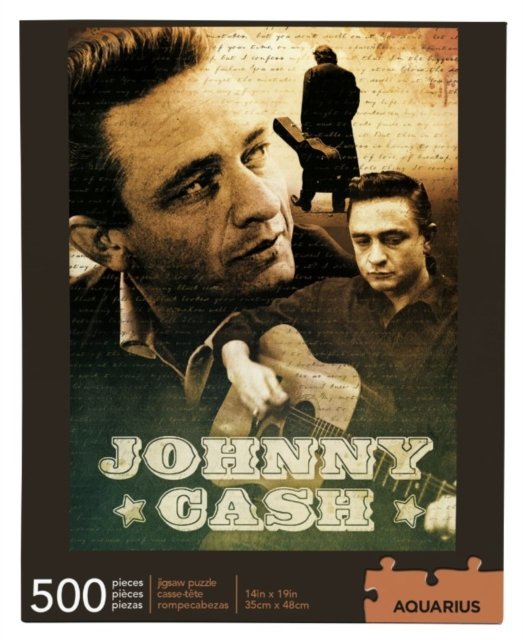 Cover for Johnny Cash · Johnny Cash 500 Piece Jigsaw Puzzle (Jigsaw Puzzle)