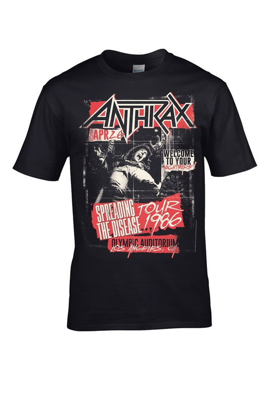 Cover for Anthrax · Spreading the Disease (T-shirt) [size XXL] (2025)
