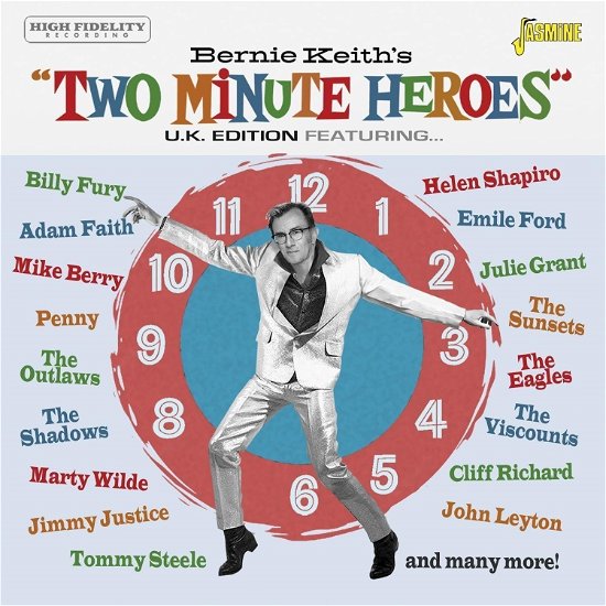 Bernie Keith's Two Minute Heroes / Various (CD) [U.k. edition] (2023)