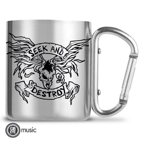 Metallica Seek And Destroy Carabiner Mug - Metallica - Fanituote - METALLICA - 3665361121220 - maanantai 10. kesäkuuta 2024