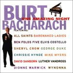 Cover for Burt Bacharach · One Amazing Night (CD)