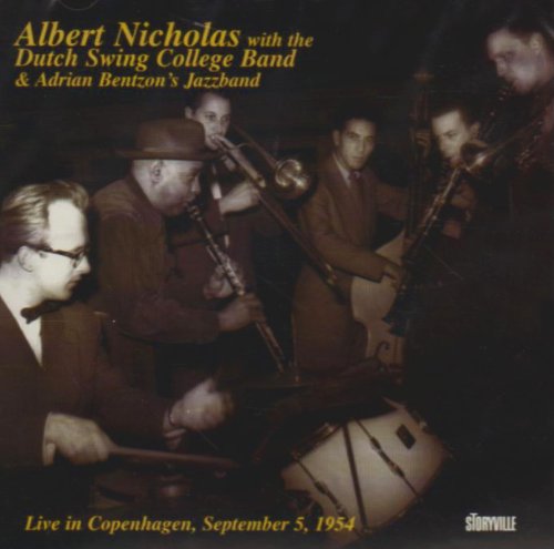 Cover for Dutch S.c.b &amp; Albert Nicholas · Live in Copenhagen (CD) (1998)