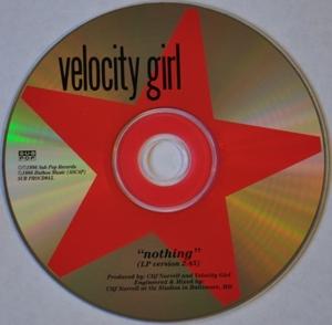 Cover for Velocity Girl · Nothing (LP) (2006)