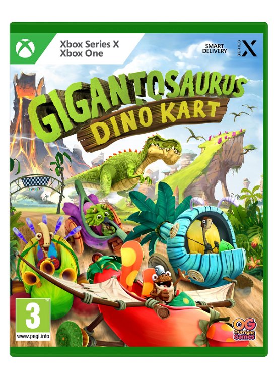 Cover for Bandai Namco Ent UK Ltd · Gigantosaurus Dino Kart (XONE) (2023)