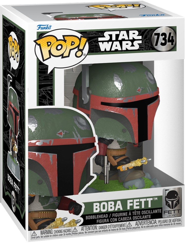 Cover for Pop Star Wars · Pop Star Wars Fett Legacy Boba Fett with Rockets (Funko POP!) (2024)