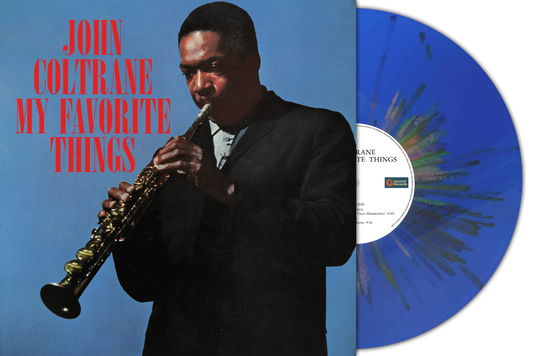 Cover for John Coltrane · My Favorite Things (Blue Multicoloured Splatter Vinyl) (LP) (2025)