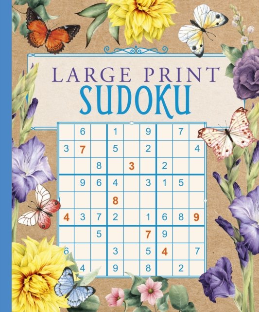 Cover for Eric Saunders · Large Print Sudoku (Paperback Book) (2024)