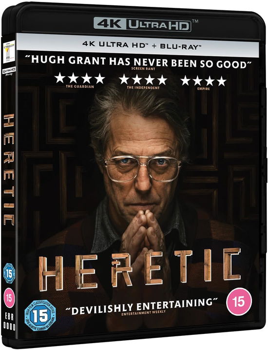 Cover for Heretic (4K UHD Blu-ray) (2025)