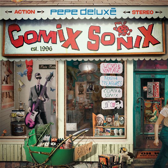 Cover for Pepe Deluxe · Comix Sonix (LP) (2024)