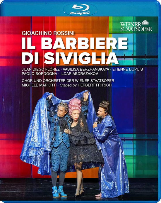 Cover for Rossini / Fritsch / Abdrazakov · Il Barbiere Di Siviglia (Blu-ray) (2024)