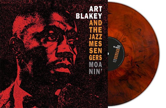 Cover for Art Blakey and the Jazz Messengers · Moanin (Red Marble Vinyl) (LP) (2024)