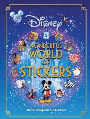 Cover for Editors of Thunder Bay Press · Disney Wonderful World of Stickers - Collectible Art Stickers (Hardcover bog) (2025)