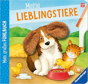 Cover for Sandra Grimm · Mein großes Fühlbuch: Meine Lieblingstiere (Book) (2025)