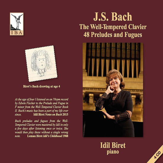 Cover for Idil Biret · J.S. Bach: The Well-Tempered Klavier - 48 Preludes And Fugues (CD) (2025)