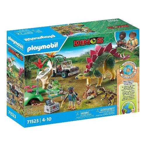 Cover for Playmobil · Research Camp With Dinos (71523) (Toys)