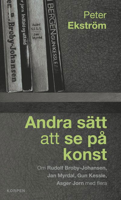 Cover for Peter Ekström · Sätt att se på konst : om Rudolf Broby-Johansen, Jan Myrdal, Gun Kessle, Asg (Paperback Bog)