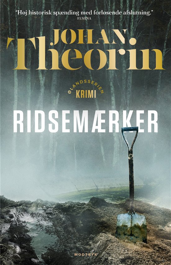 Cover for Johan Theorin · Ølandsserien: Ridsemærker (Bound Book) [1.º edición] (2024)