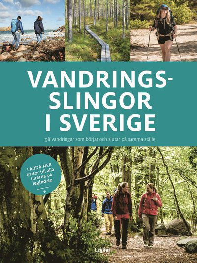 Cover for Jørgen Hansen · Vandringsslingor i Sverige : 98 vandringar som börjar och slutar på samma ställe (Taschenbuch) (2022)