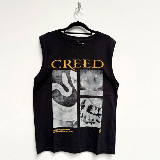 Cover for Creed · Creed Unisex Tank T-Shirt: X-Ray Penance (Black) (T-shirt) [size S]
