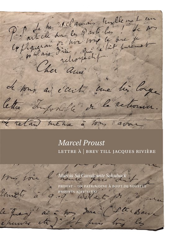 Cover for Marcel Proust · Lettre à - Brev till Jacques Rivière (Bok) (2024)