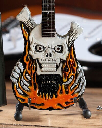 Cover for George Lynch Dokken Flaming Skull Mini Guitar (MERCH) (2021)