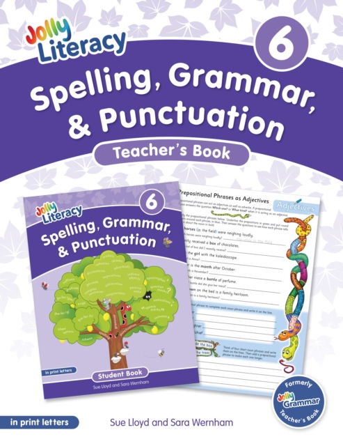 Cover for Sue Lloyd · Spelling, Grammar, &amp; Punctuation Teacher's Book 6: In Print Letters (Paperback Book) [American English edition] (2025)